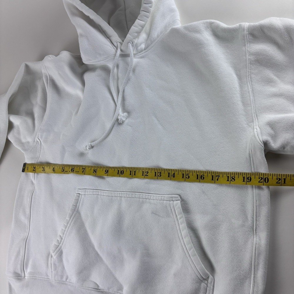 TNA Sweatfleece Cozy Fleece Pullover Hoodie White Womens XS Boyfriend Fit‎ - Picture 8 of 11